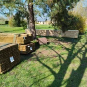 Habillage d'un hangar agricole metallique