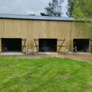 Habillage d'un hangar agricole